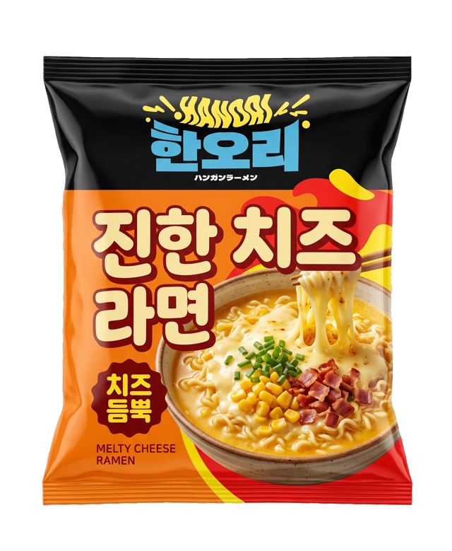 진한 치즈 라면 MELTY CHEESE RAMEN