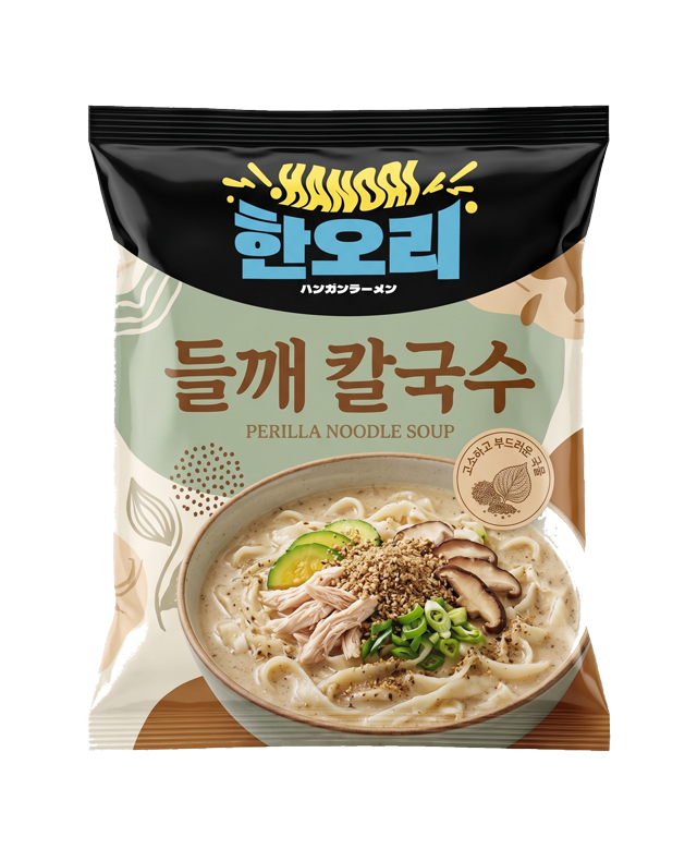 들깨 칼국수 PERILLA NOODLE SOUP